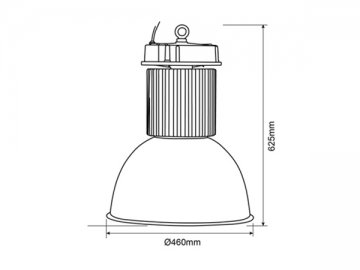 Lámpara LED industrial