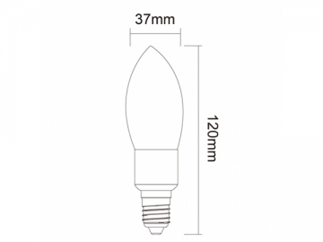 Bombilla LED vela