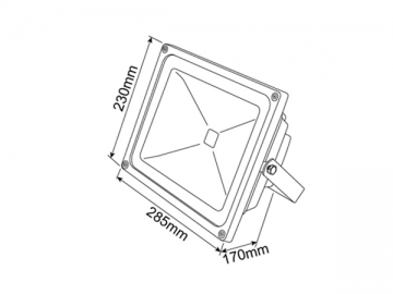 Reflector LED COB