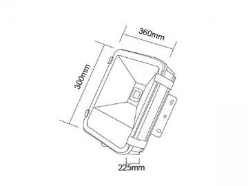 Reflector LED COB