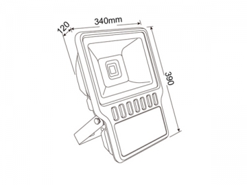 Reflector LED COB