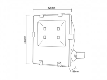 Reflector LED COB