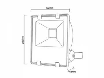 Reflector LED COB