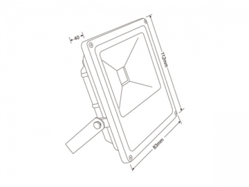 Reflector LED COB