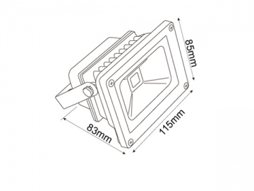 Reflector LED COB