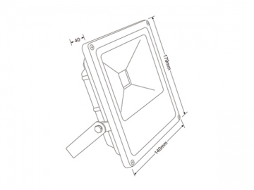 Reflector LED COB