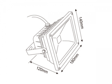 Reflector LED COB