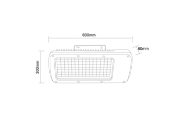 Farola LED COB