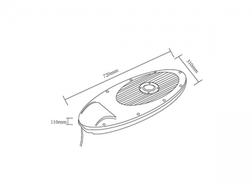 Farola LED COB