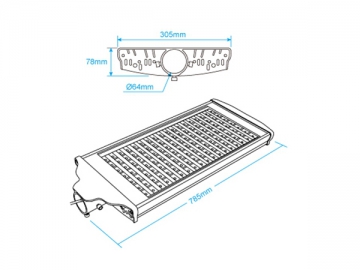 Farola LED de alta potencia