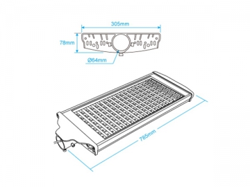 Farola LED de alta potencia