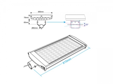 Farola LED de alta potencia