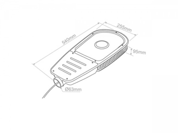 Farola LED COB