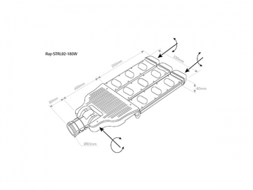 Farola LED COB