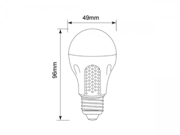 Bombilla LED regulable