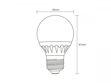 Bombilla LED regulable