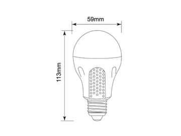 Bombilla LED regulable