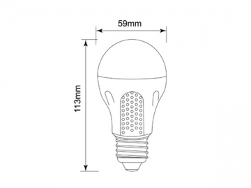 Bombilla LED regulable