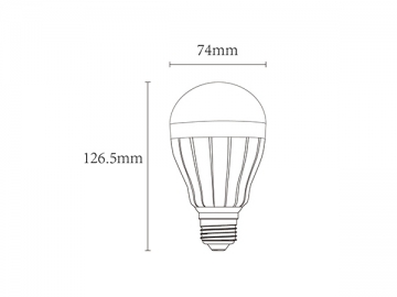 Bombilla LED regulable