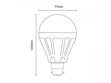 Bombilla LED regulable