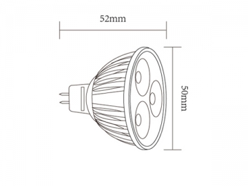 Foco LED regulable