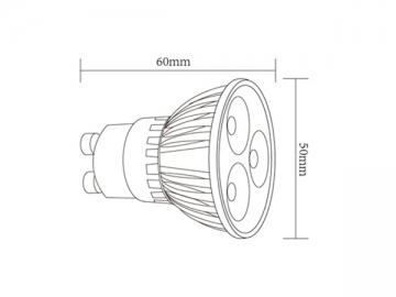 Foco LED regulable