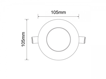 Panel LED regulable