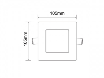 Panel LED regulable