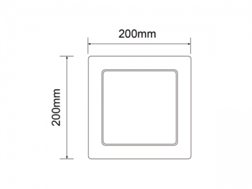 Panel LED regulable