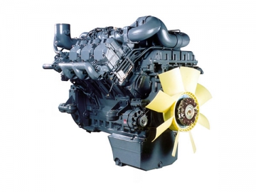 Motor diésel con refrigeración por agua - 285KW