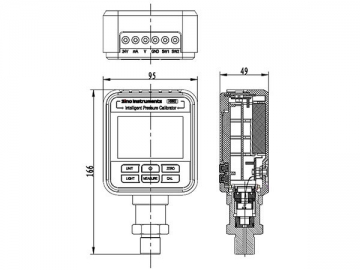 Calibrador de presión <b>HS602</b>
