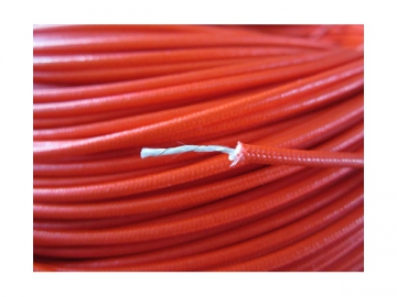 Cable calefactor con aislamiento de caucho de silicona