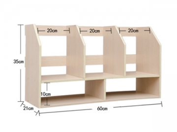 Estante de madera