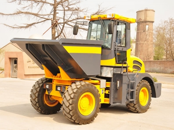 Tractor basculante de ruedas