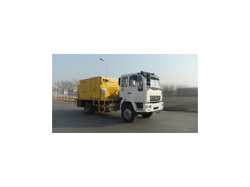 Equipo de bacheo <small>(con asfalto de mezcla en frío para reparación de baches)</small>