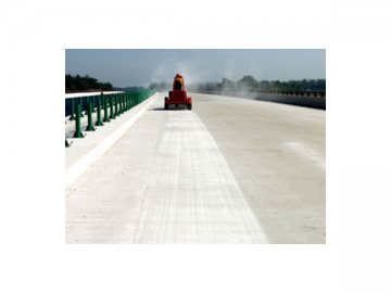 Máquina barredora de calles y carreteras