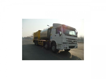 Máquina pavimentadora de asfalto y agregados simultánea HGY5314TFC