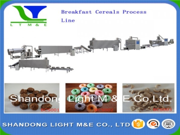Máquina para producir cereal de desayuno, Hojuelas de maíz