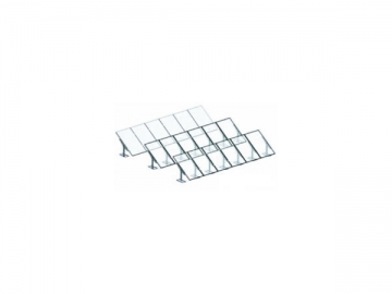 Pata en L, Gancho curvado para tejados solares