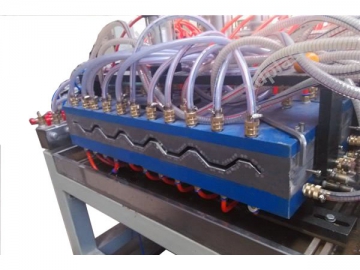 Línea de extrusoras de láminas para techo corrugado