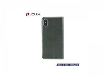 Funda con hebilla magnética para iPhone X