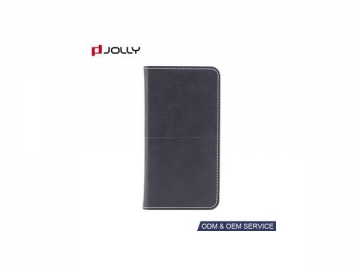 Funda flip cover de cuero resistente a la suciedad para Huawei Y5