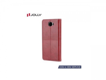 Funda cartera sumergible con ranura de tarjeta para Huawei Y5 II