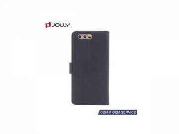 Funda protectora de cuero para Huawei Honor 9