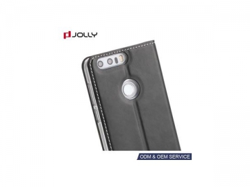 Funda flip cover resistente a la suciedad para Huawei Honor 8