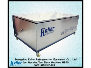 Máquina fabricadora de hielo en bloques MB20