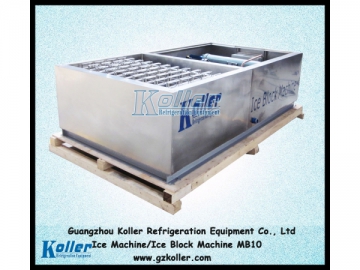 Máquina fabricadora de hielo en bloques MB10