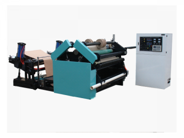 Máquina rebobinadora cortadora longitudinal de papel de aluminio